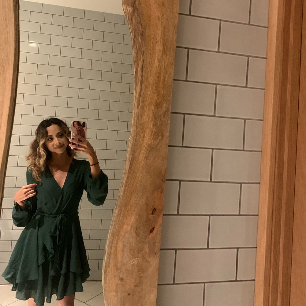 Cute olive dress